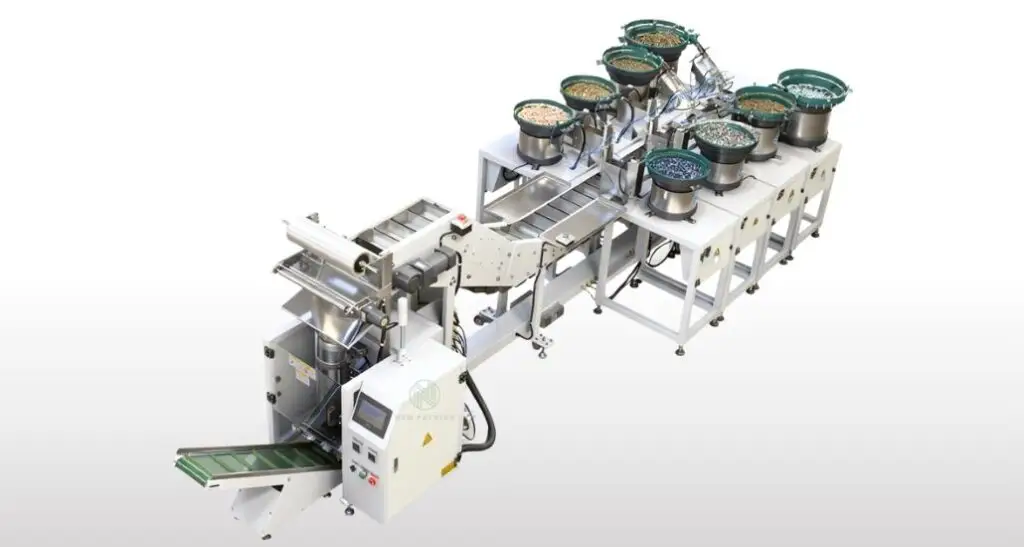 automatic furniture fittings packing machine