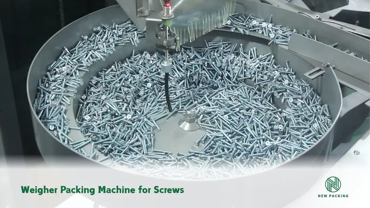 Full Automatic Weighing Packaging Machine for Screws, Fasteners, Hardware