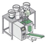 vibratory bowls packaging machine