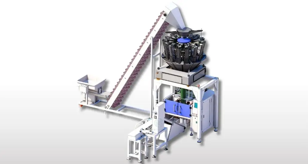 Multihead weigher packing machine