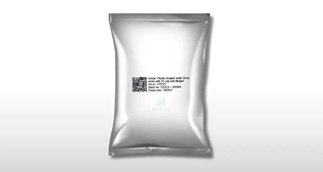 Printing machine in packaging