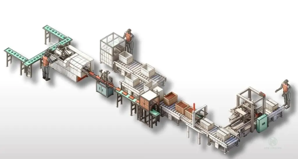Automated Carton Packaging Line