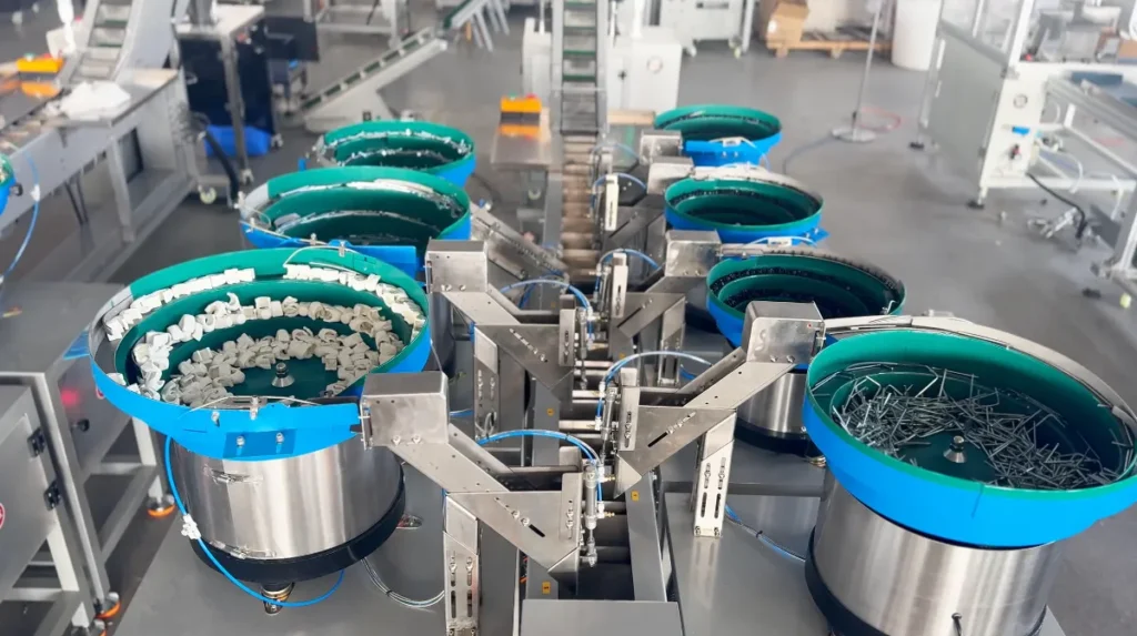 Automated Furniture Hardware Packing System Vibratory Bowl Packing Machine