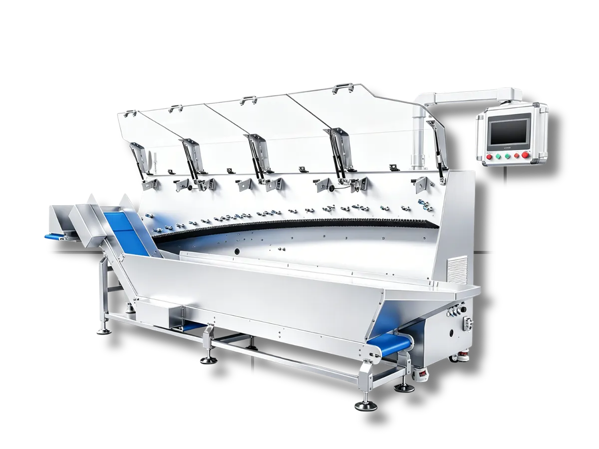 Automatic bag sorting and counting system for finished flexible packages
