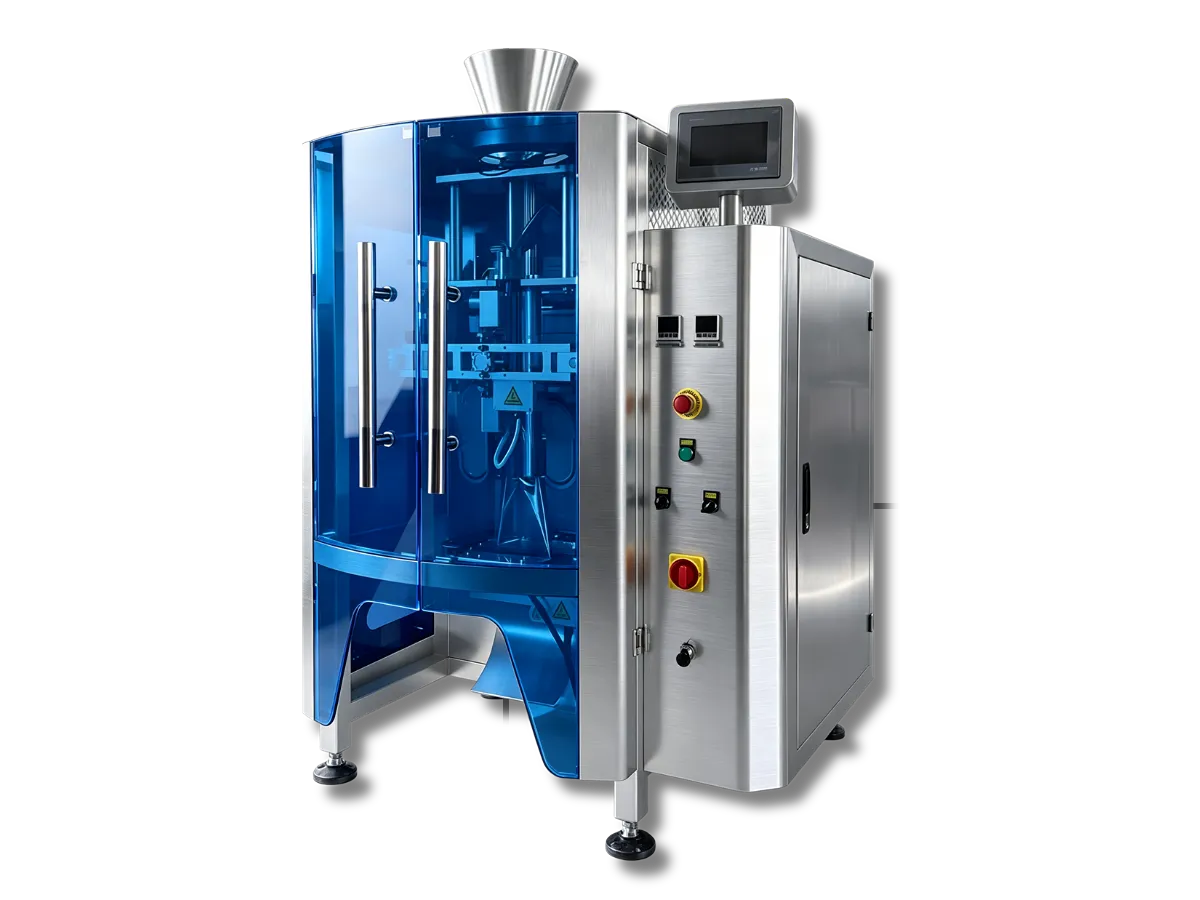 Vertical form fill seal packaging machine