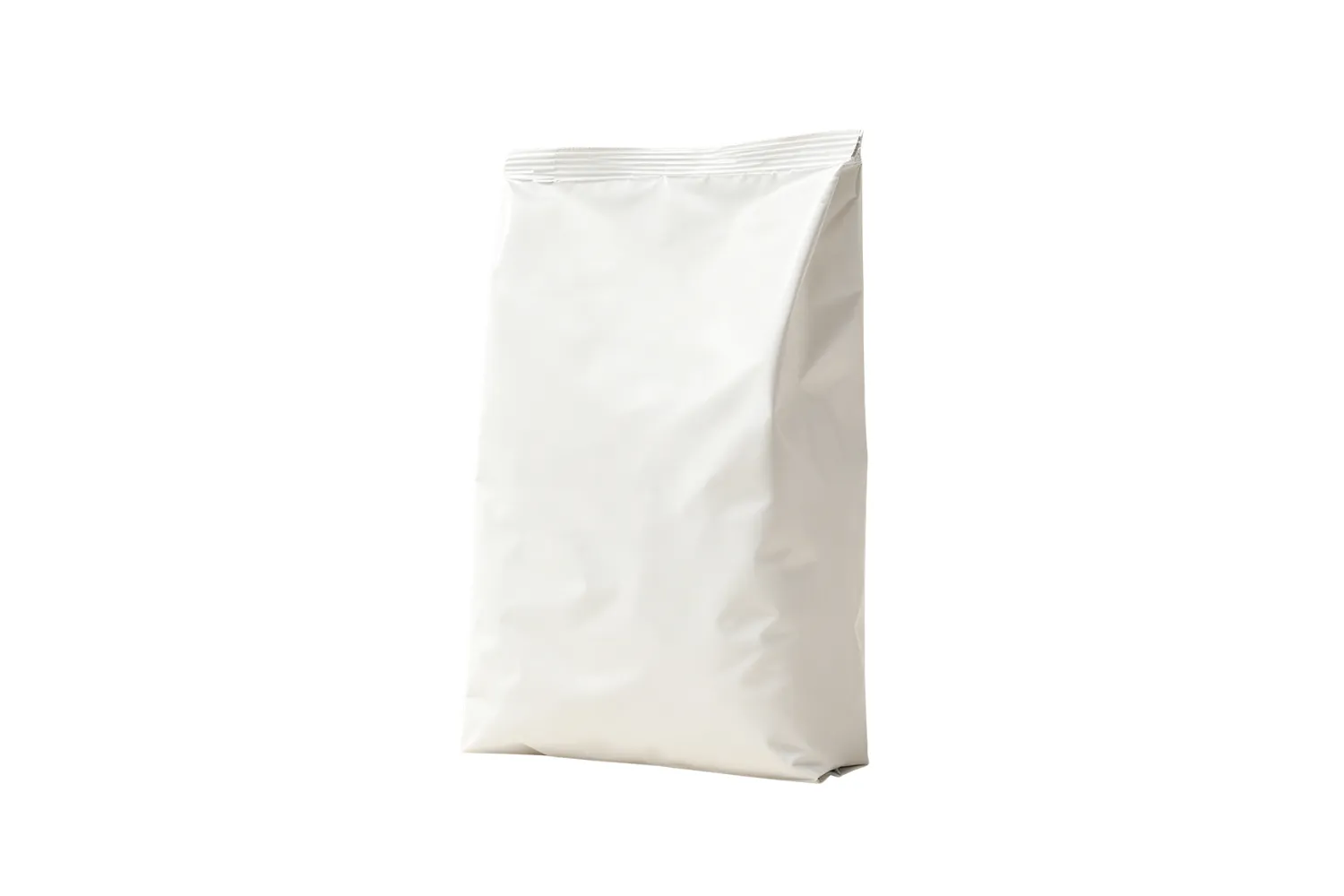 Side-gusseted bag produced by a VFFS machine